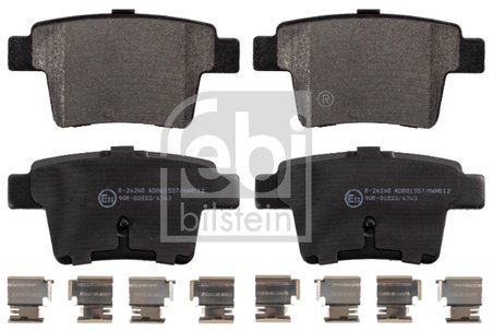 SET PLACUTE FRANA FEBI BILSTEIN 16571 - Compatibil cu FORD, JAGUAR