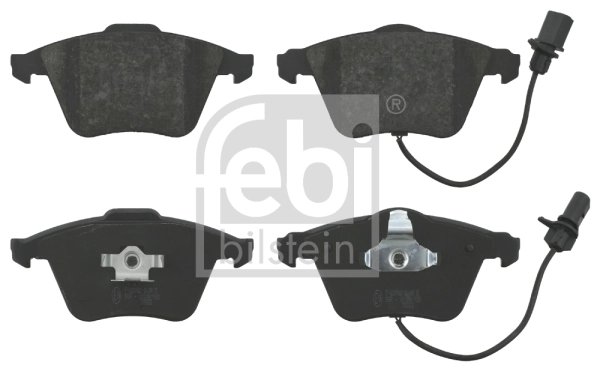 SET PLACUTE FRANA FEBI BILSTEIN 16584 - Compatibil cu AUDI, AUDI (FAW), SEAT