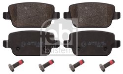 SET PLACUTE FRANA FEBI BILSTEIN 16642 - Compatibil cu FORD, FORD AUSTRALIA, LAND ROVER, VOLVO