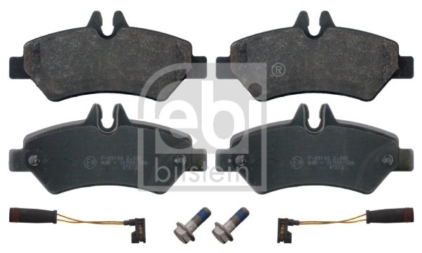 SET PLACUTE FRANA FEBI BILSTEIN 16708 - Compatibil cu MERCEDES-BENZ