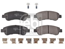 SET PLACUTE FRANA FEBI BILSTEIN 16814 - Compatibil cu CITROEN, FIAT, PEUGEOT