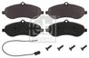 SET PLACUTE FRANA FEBI BILSTEIN 16830 - Compatibil cu CITROEN, FIAT, PEUGEOT