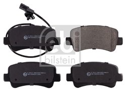 SET PLACUTE FRANA FEBI BILSTEIN 16843 - Compatibil cu NISSAN, OPEL, RENAULT, VAUXHALL