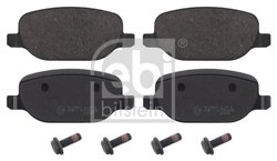 SET PLACUTE FRANA FEBI BILSTEIN 16851 - Compatibil cu ALFA ROMEO, LANCIA
