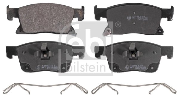 Set placute frana Febi Bilstein 16914