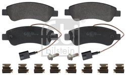 Set placute frana Febi Bilstein 16956