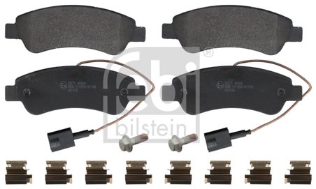 SET PLACUTE FRANA FEBI BILSTEIN 16956 - Compatibil cu CITROEN, FIAT, OPEL, PEUGEOT, VAUXHALL