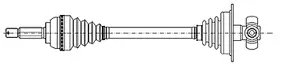 PLANETARA METELLI 17-0850 - Compatibil cu NISSAN, OPEL, RENAULT, VAUXHALL