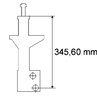 AMORTIZOR SACHS 170 381 - Compatibil cu VW