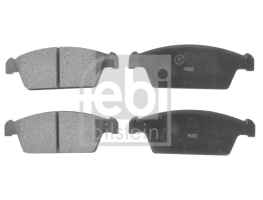 SET PLACUTE FRANA FEBI BILSTEIN 170305 - Compatibil cu DAEWOO, SUZUKI