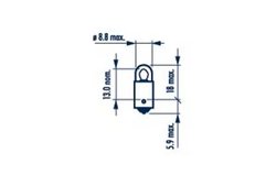 Bec incandescent Narva 170533000