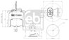 Burduf suspensie pneumatica Febi Bilstein 170805