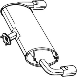 Toba esapament finala Bosal 171-029