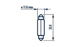 BEC, ILUMINARE NUMAR CIRCULATIE NARVA 171253000 - Compatibil cu ABARTH, ALFA ROMEO, ALPINA, AUDI, AUSTIN, AUTOBIANCHI, BMW, CHEV