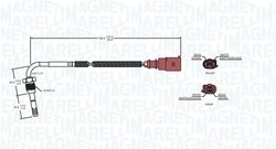 Senzor temperatura gaze evacuare Magneti Marelli 17200001101