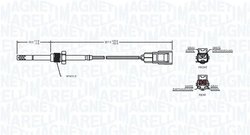 Senzor temperatura gaze evacuare Magneti Marelli 17200006701
