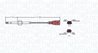 SENZOR TEMPERATURA GAZE EVACUARE MAGNETI MARELLI 172000187010 - Compatibil cu VW