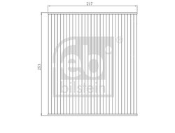 Filtru aer habitaclu Febi Bilstein 173280