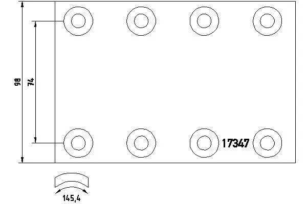 SET GARNITURI DE FRICTIUNE FRANA TAMBUR TEXTAR 1734703 - Piesa auto compatibila cu mai multe marci