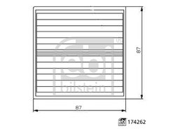 Filtru combustibil Febi Bilstein 174262
