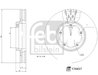 DISC FRANA FEBI BILSTEIN 174457 - Compatibil cu FORD