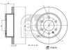 DISC FRANA FEBI BILSTEIN 175474 - Compatibil cu MERCEDES-BENZ
