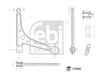 Brat suspensie Febi Bilstein 176880