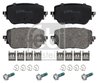 SET PLACUTE FRANA FEBI BILSTEIN 177185 - Compatibil cu MERCEDES-BENZ