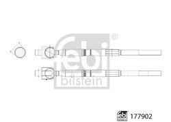 Bieleta directie Febi Bilstein 177902
