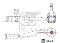 Cap de bara Febi Bilstein 178508