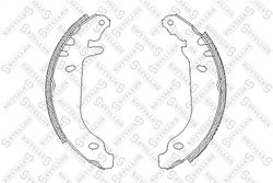 Set saboti frana Stellox 180 100-SX