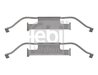 Set accesorii placute frana Febi Bilstein 181896