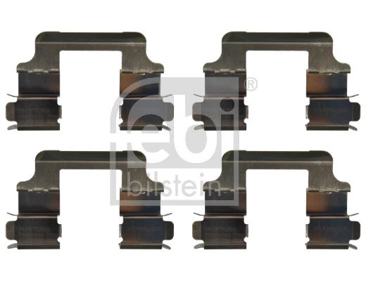 Set accesorii placute frana Febi Bilstein 182011