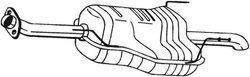 TOBA ESAPAMENT FINALA BOSAL 185-149 - Compatibil cu OPEL, VAUXHALL