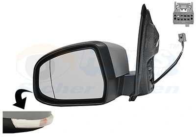 OGLINDA EXTERIOARA VAN WEZEL 1866807 - Compatibil cu FORD
