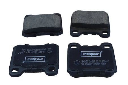 SET PLACUTE FRANA MAXGEAR 19-0403 - Compatibil cu MERCEDES-BENZ
