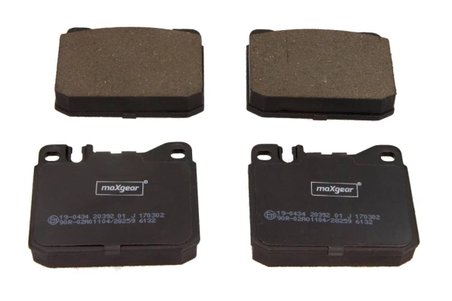SET PLACUTE FRANA MAXGEAR 19-0434 - Compatibil cu VW