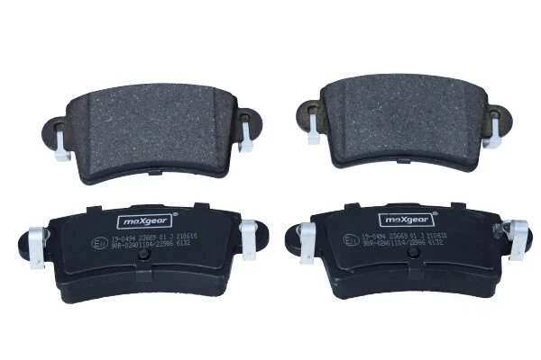 SET PLACUTE FRANA MAXGEAR 19-0494 - Compatibil cu NISSAN, OPEL, RENAULT, VAUXHALL
