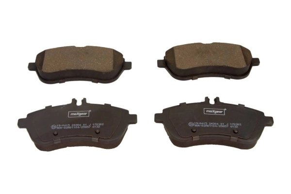 SET PLACUTE FRANA MAXGEAR 19-0615 - Compatibil cu MERCEDES-BENZ