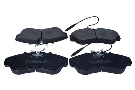 SET PLACUTE FRANA MAXGEAR 19-0663 - Compatibil cu CITROEN, FIAT, PEUGEOT