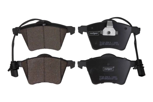 SET PLACUTE FRANA MAXGEAR 19-1124 - Compatibil cu VW