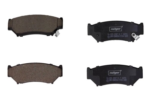 SET PLACUTE FRANA MAXGEAR 19-1376 - Compatibil cu CHEVROLET, SUZUKI