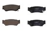 SET PLACUTE FRANA MAXGEAR 19-1376 - Compatibil cu CHEVROLET, SUZUKI