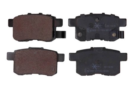 SET PLACUTE FRANA MAXGEAR 19-1476 - Compatibil cu ACURA, BYD, HONDA
