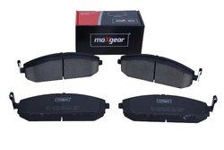 SET PLACUTE FRANA MAXGEAR 19-1504 - Compatibil cu NISSAN