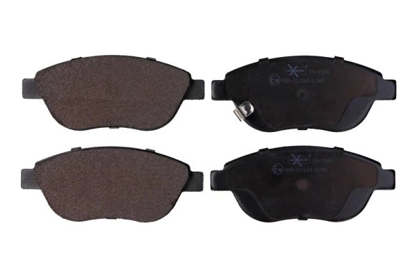 SET PLACUTE FRANA MAXGEAR 19-1540 - Compatibil cu FIAT, OPEL, VAUXHALL