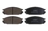SET PLACUTE FRANA MAXGEAR 19-1741 - Compatibil cu NISSAN