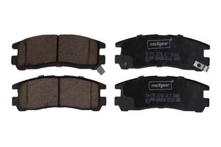 SET PLACUTE FRANA MAXGEAR 19-1751 - Compatibil cu CHRYSLER, DODGE, MITSUBISHI