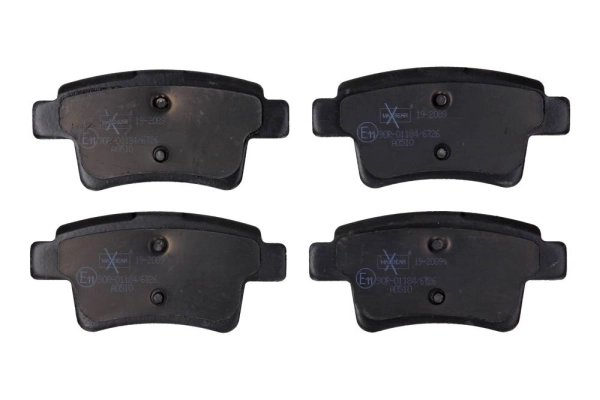 Set placute frana Maxgear 19-2089