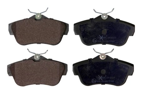 SET PLACUTE FRANA MAXGEAR 19-2117 - Compatibil cu CITROEN, FIAT, PEUGEOT, TOYOTA